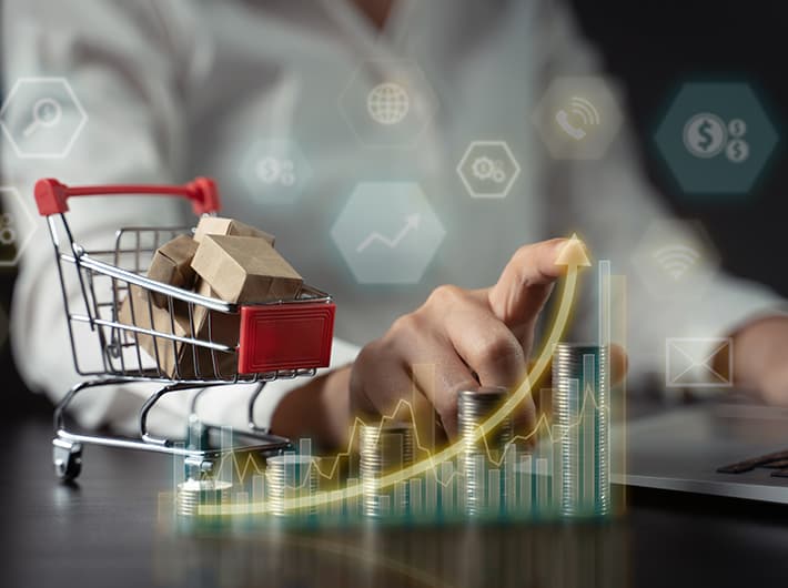 INDUSTRIES WE SERVE - Custom e-commerce solutions for a wide range of industries. illustration