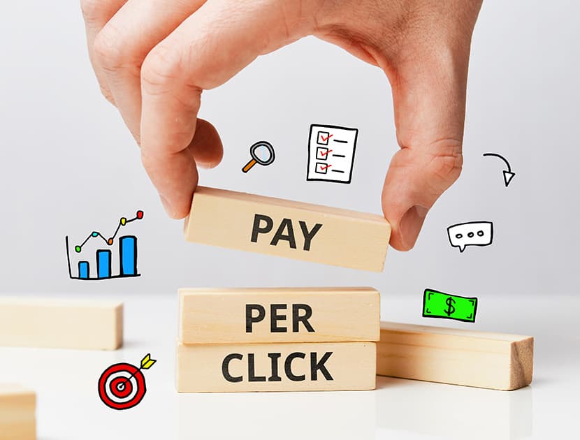 WHY PAID SEARCH PPC MATTERS? - Boost traffic and achieve measurable results fast. illustration