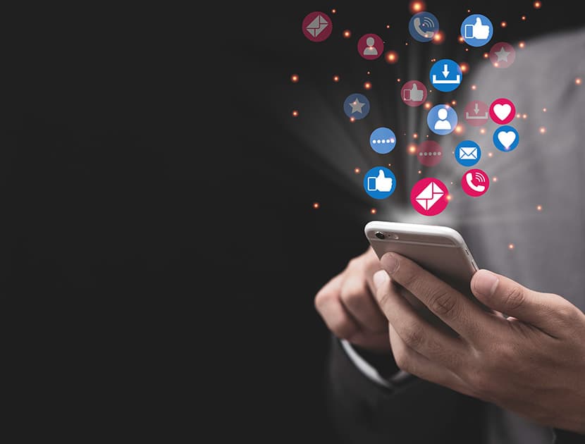 WHY SOCIAL MEDIA MANAGEMENT MATTERS? - Strengthen relationships, boost visibility, and drive growth. illustration