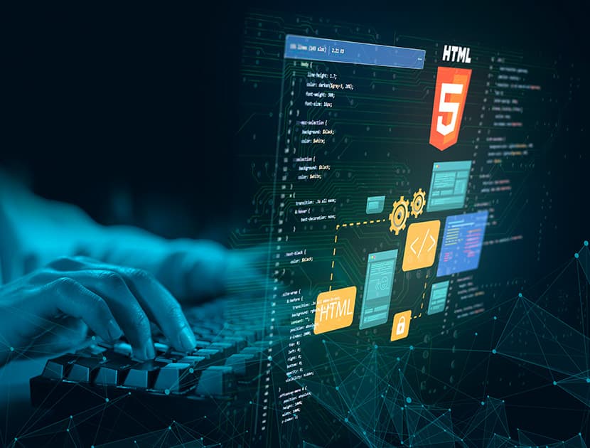 INDUSTRIES WE SERVE - Custom web application development tailored for various industries. illustration